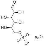 D-MANNOSE 6-PHOSPHATE BARIUM SALT Struktur
