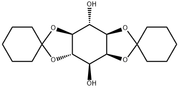 1,2:4,5-Biscyclohexylidene DL-Myo-Inositol Struktur