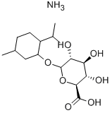 104874-25-1 MENTHOLGLUCURONIC ACID AMMONIUM SALT