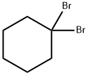 1,1-Dibromocyclohexane Structure