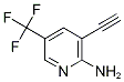 3-ethynyl-5-(trifluoromethyl)-2-pyridinylamine Structure