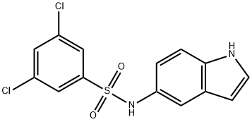 1049021-54-6 3,5-DICHLORO-N-(1H-INDOL-5-YL)-PHENYLSULPHONAMIDE