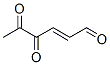 2-Hexenal, 4,5-dioxo-, (E)- (9CI) 结构式