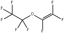 (ペンタフルオロエチル)(トリフルオロエテニル)エーテル 化学構造式