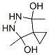 5,6-Diazaspiro[2.4]heptane-4,7-diol,  4,7-dimethyl- 结构式