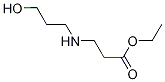 Ethyl 3-[(3-hydroxypropyl)amino]propanoate Structure