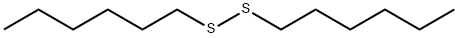 DI-N-HEXYL DISULFIDE Structure