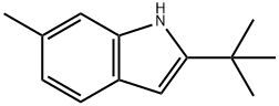 2-tert-Butyl-6-methyl-1H-indole,1049676-92-7,结构式