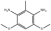 3,5-Dimethylthio-2,6-diaminotoluene Struktur