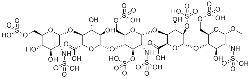 磺达肝癸钠,104993-28-4,结构式
