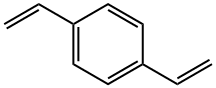 1,4-ジエテニルベンゼン 化学構造式