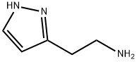 3-(2-アミノエチル)-1H-ピラゾール 化学構造式