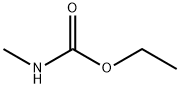 N-メチルカルバミン酸エチル 化学構造式