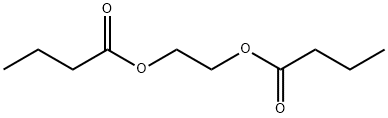 乙二醇二丁酸酯,105-72-6,结构式