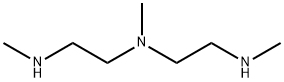 N,N'-dimethyl-N-[2-(methylamino)ethyl]ethylenediamine Structure