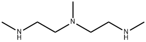 N,N'-dimethyl-N-[2-(methylamino)ethyl]ethylenediamine  Structure