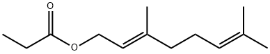 GERANYL PROPIONATE Struktur