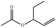 乙酸-1-乙基-2-丙烯酯,10500-11-5,结构式