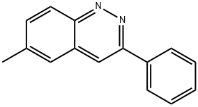 6-Methyl-3-phenylcinnoline Structure