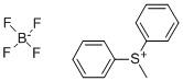 DIPHENYL(METHYL)SULFONIUM TETRAFLUOROBORATE Struktur