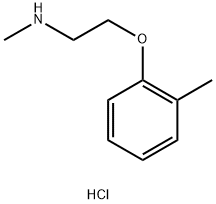 N-METHYL-2-(2-METHYLPHENOXY)-1-ETHANAMINEHYDROCHLORIDE Structure