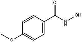 N-羟基-4-甲氧基苯甲酰胺 结构式