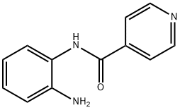 N-(2-氨基苯基)吡啶-4-甲酰胺, 105101-25-5, 结构式