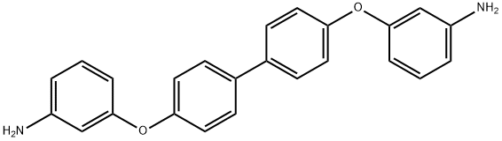 4,4-BIS(3-AMINOPHENOXY)BIPHENYL(43BAPOBP) Struktur