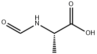 N-ホルミル-L-アラニン 化学構造式