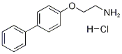 2-([1,1'-BIPHENYL]-4-YLOXY)ETHYLAMINEHYDROCHLORIDE Structure