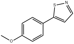 5-(4-Methoxyphenyl)-1,2-thiazole Structure