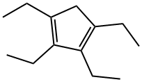 1,2,3,4-TETRAETHYL-1,3-CYCLOPENTADIENE Structure