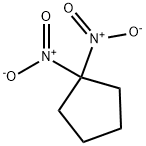 Cyclopentane, 1,1-dinitro- (7CI,8CI,9CI) Struktur