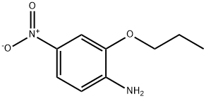 4-硝基-2-丙氧基苯胺, 105168-92-1, 结构式