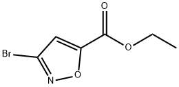 3-溴异恶唑-5-甲酸乙酯, 105174-97-8, 结构式