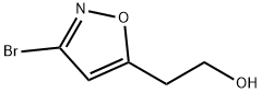 3-溴-5-(2-羟乙基)异恶唑, 105175-00-6, 结构式