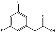 3,5-Difluorophenylacetic acid Structure