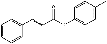 3-Phenylpropenoic acid 4-methylphenyl ester Structure