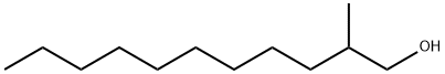 2-甲基-十一烷醇, 10522-26-6, 结构式