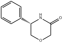 (S)-5-苯基吗啉-3-酮, 1052209-96-7, 结构式