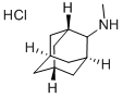 N-甲基金刚烷-2-胺盐酸盐 结构式