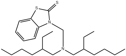 3-[(bis(2-ethylhexyl)amino)methyl]benzothiazole-2-thione|