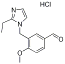 3-(2-ETHYL-IMIDAZOL-1-YLMETHYL)-4-METHOXY-BENZALDEHYDE HYDROCHLORIDE