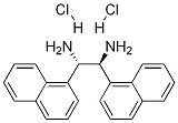 (1S, 2S)-1,2-di-1-Naphthyl-ethylenediaMine dihydrochloride Structure