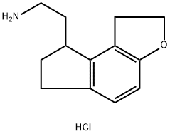 2-(1,6,7,8-Tetrahydro-2H-indeno[5,4-b]furan-8-yl)ethylaMine hydrochloride Struktur
