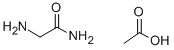 GLYCINE AMIDE ACETATE Structure