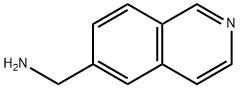 (异喹啉-6-基)甲胺 结构式