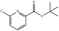 2-Pyridinecarboxylic acid, 6-fluoro-, 1,1-diMethylethyl ester|6-氟-2-吡啶羧酸叔丁酯