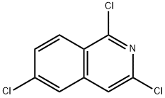 1,3,6-Trichloroisoquinoline Structure