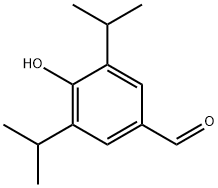 4-hydroxy-3,5-bis(isopropyl)benzaldehyde Structure
